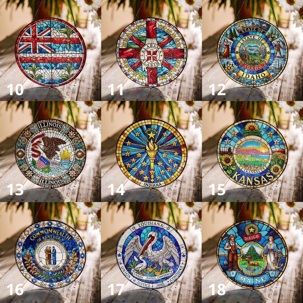 3 - Stained Glass Suncatcher Shop